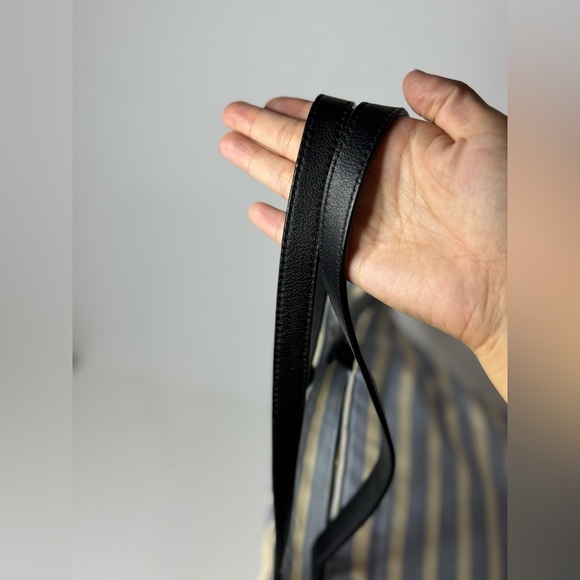 Kate Spade On Purpose Sailing Stripe Canvas Bow Tote - Picture 2 of 13